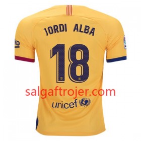 FC Barcelona Fodboldtrøjer Jordi Alba 18 Udebanesæt 2019/20 Kort ærmer